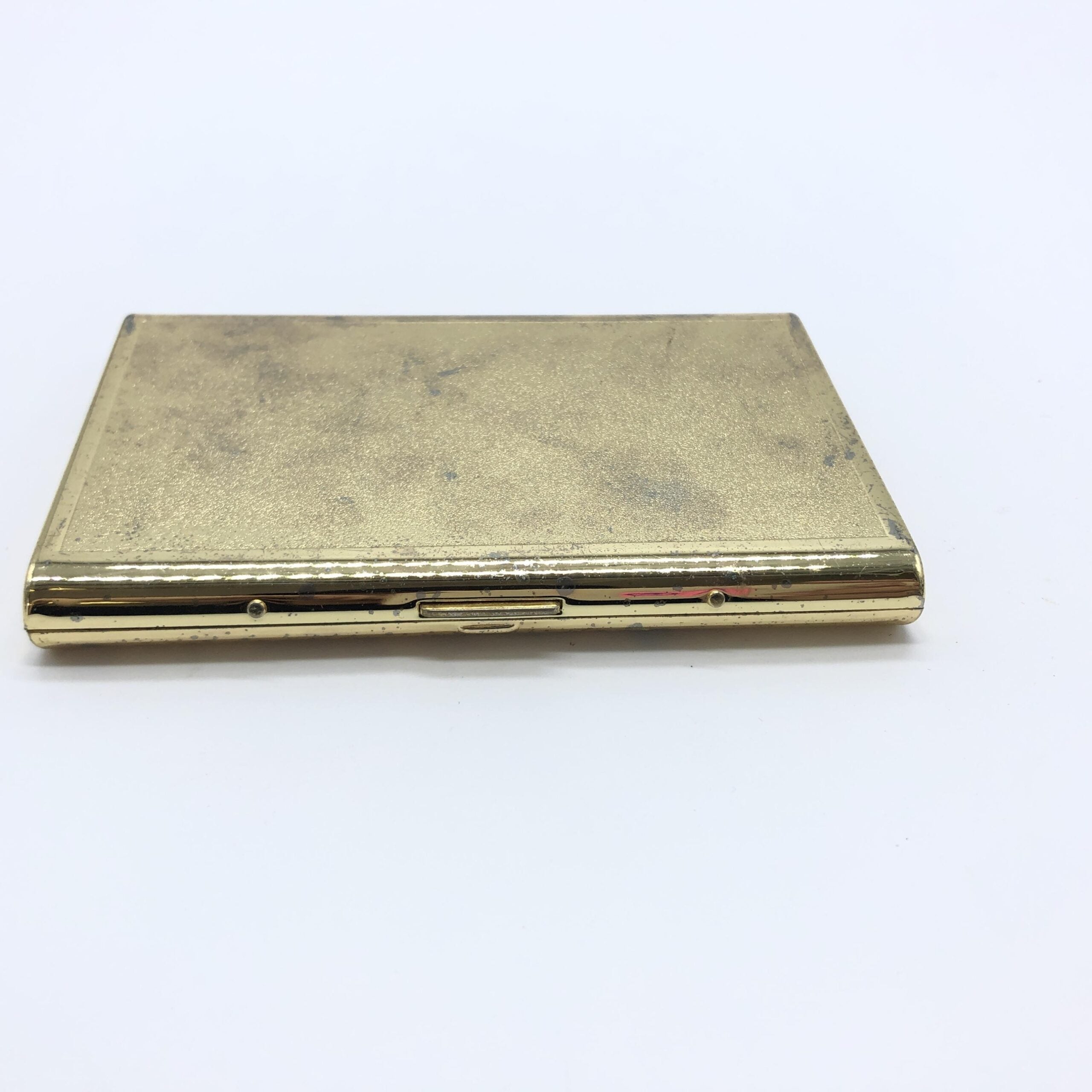 Saint Laurent Red X Black X Gold YSL Monogramme Card Case Cigarette Women's Box (Pre-Owned)