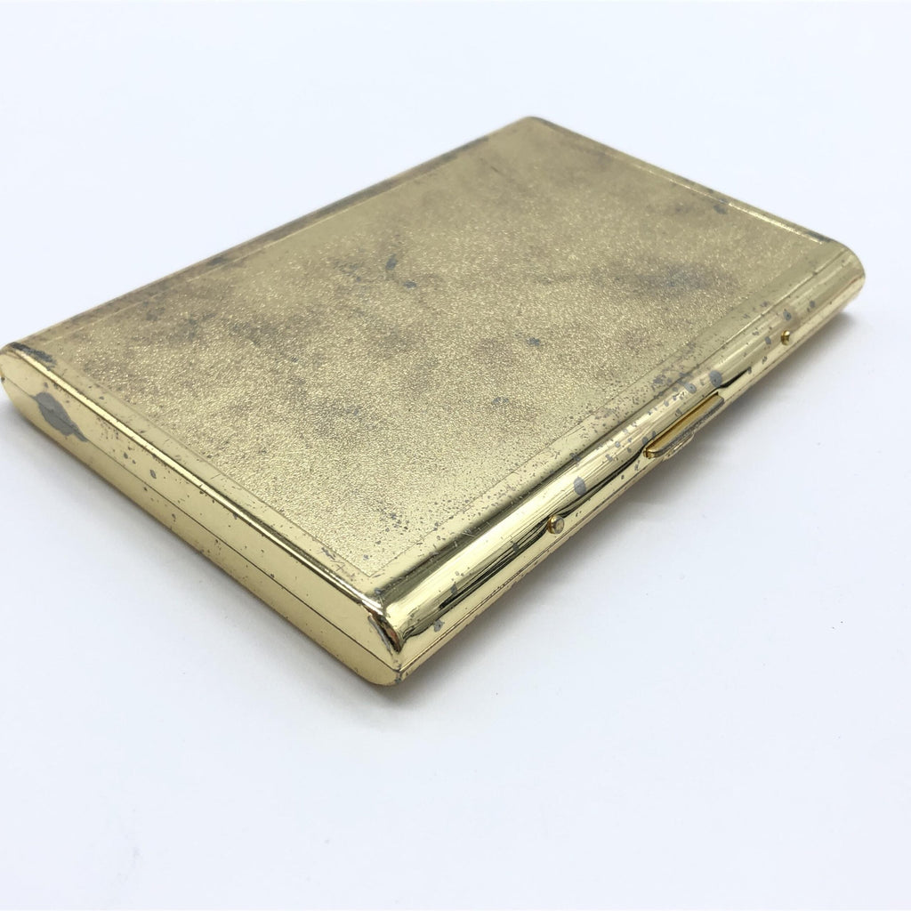 Saint Laurent Red X Black X Gold YSL Monogramme Card Case Cigarette Women's Box (Pre-Owned)