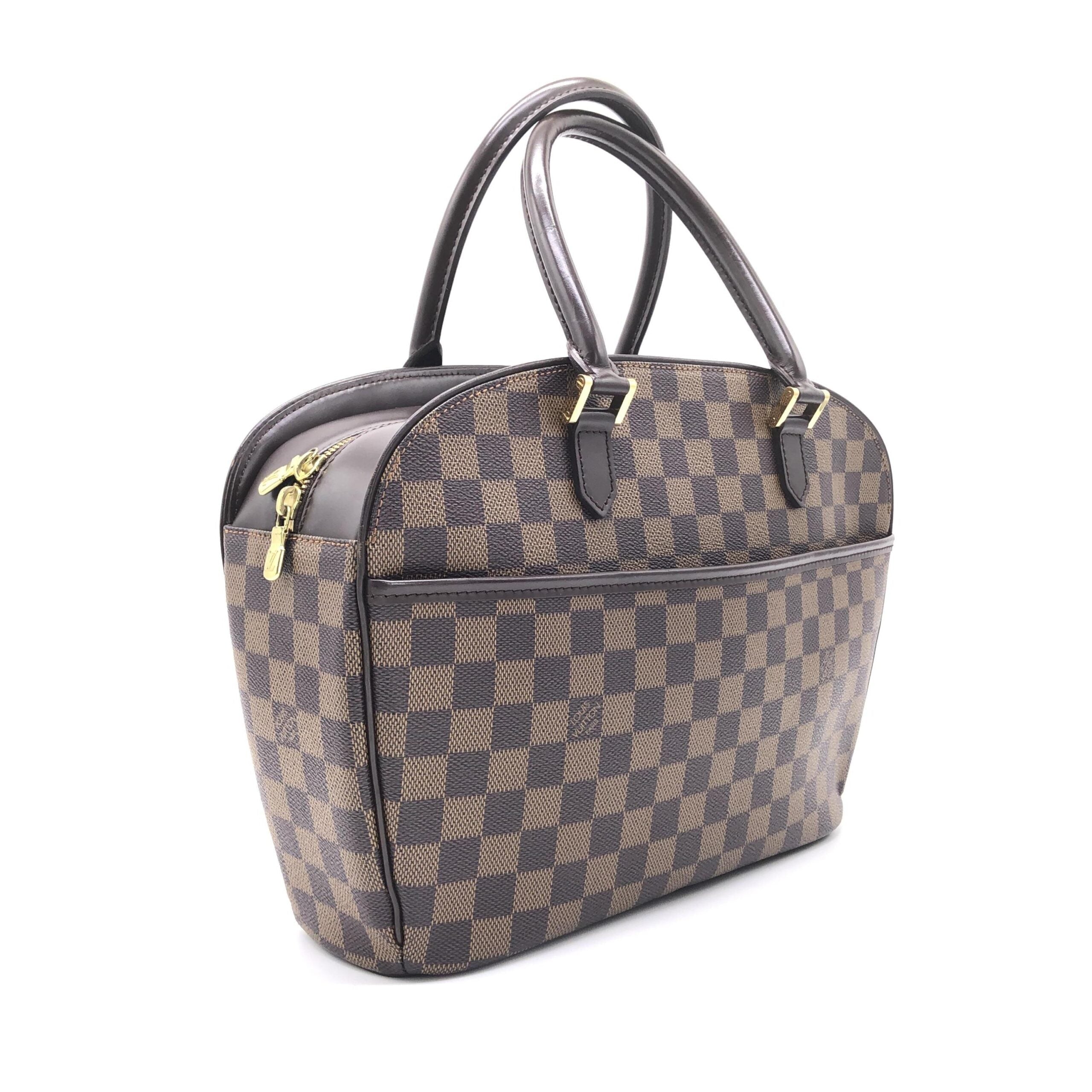 Louis Vuitton Sarria Horizontal Damier Ebene Top Handle Women's Bag (Pre-Owned)