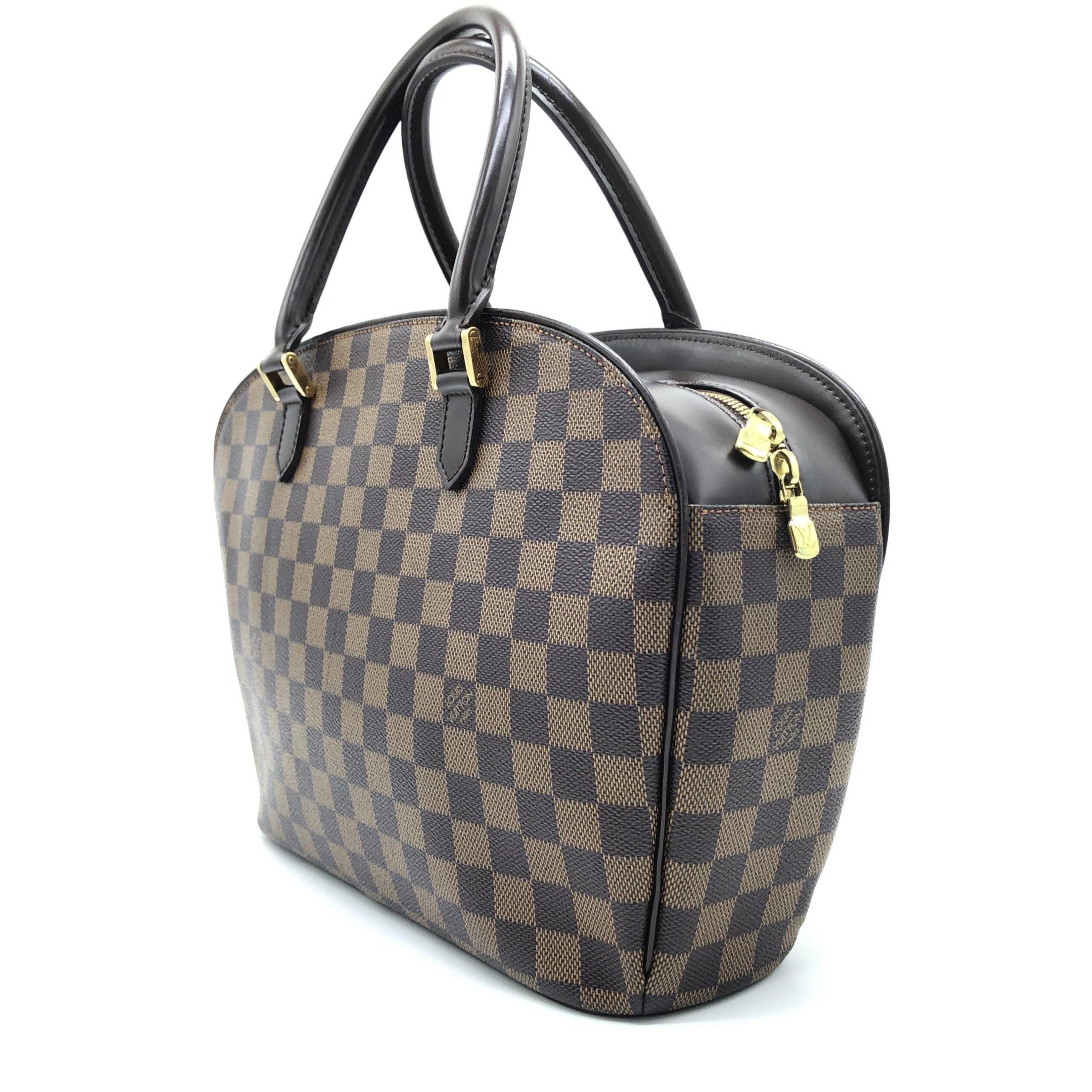 Louis Vuitton Sarria Horizontal Damier Ebene Top Handle Women's Bag (Pre-Owned)