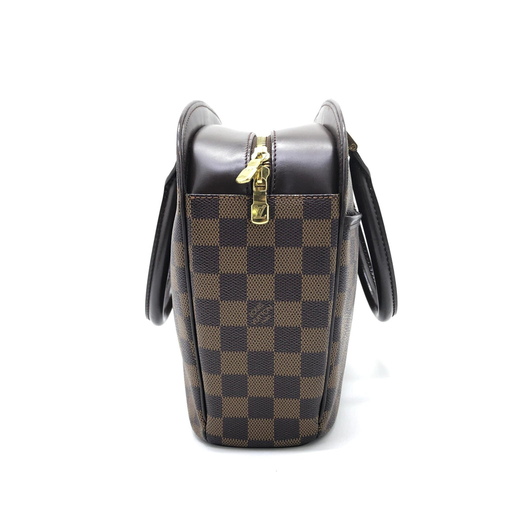 Louis Vuitton Sarria Horizontal Damier Ebene Top Handle Women's Bag (Pre-Owned)