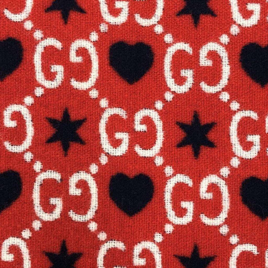 Gucci Scarf/Shawl, Wool (Not Women's Knit) (Pre-Owned)