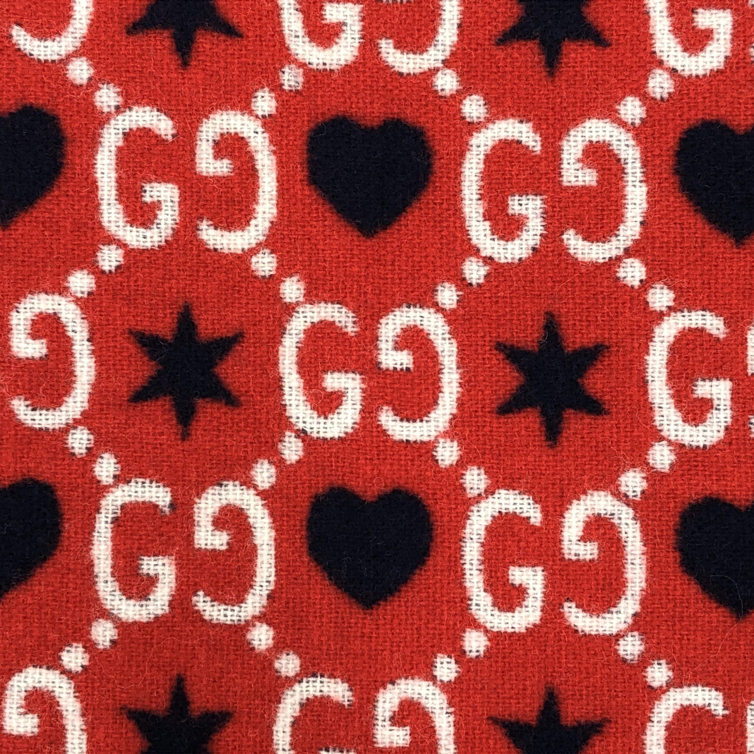 Gucci Scarf/Shawl, Wool (Not Women's Knit) (Pre-Owned)