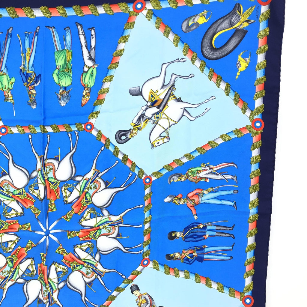 Hermès Silk Scarf With Imperial Russian Women's Theme (Pre-Owned)