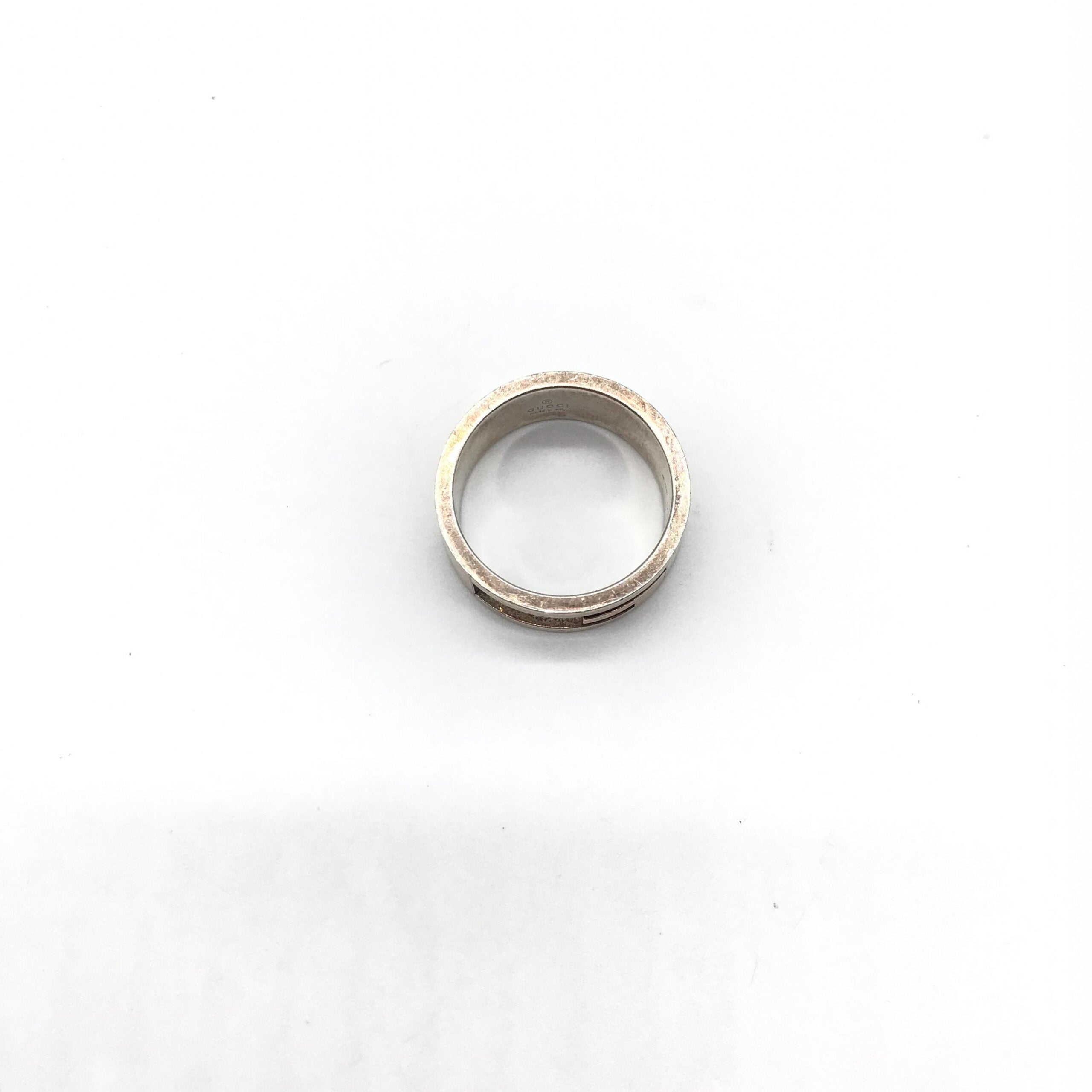 Gucci Silve 925 Wedding Band US Size Women's 9.6 (Pre-Owned)