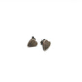 Gucci Silver 925 Heart Stud Women's Earrings (Pre-Owned)