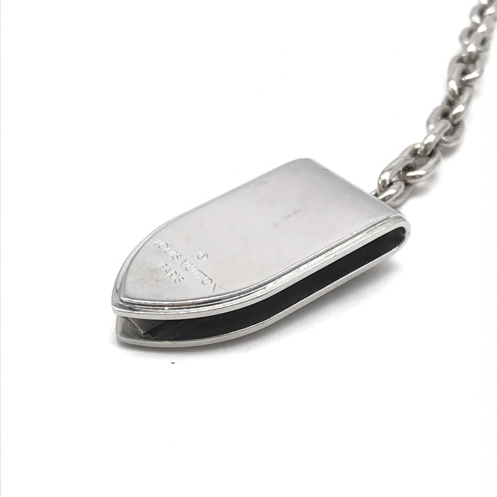 Louis Vuitton Silver Money Clip With Women's Chain (Pre-Owned)