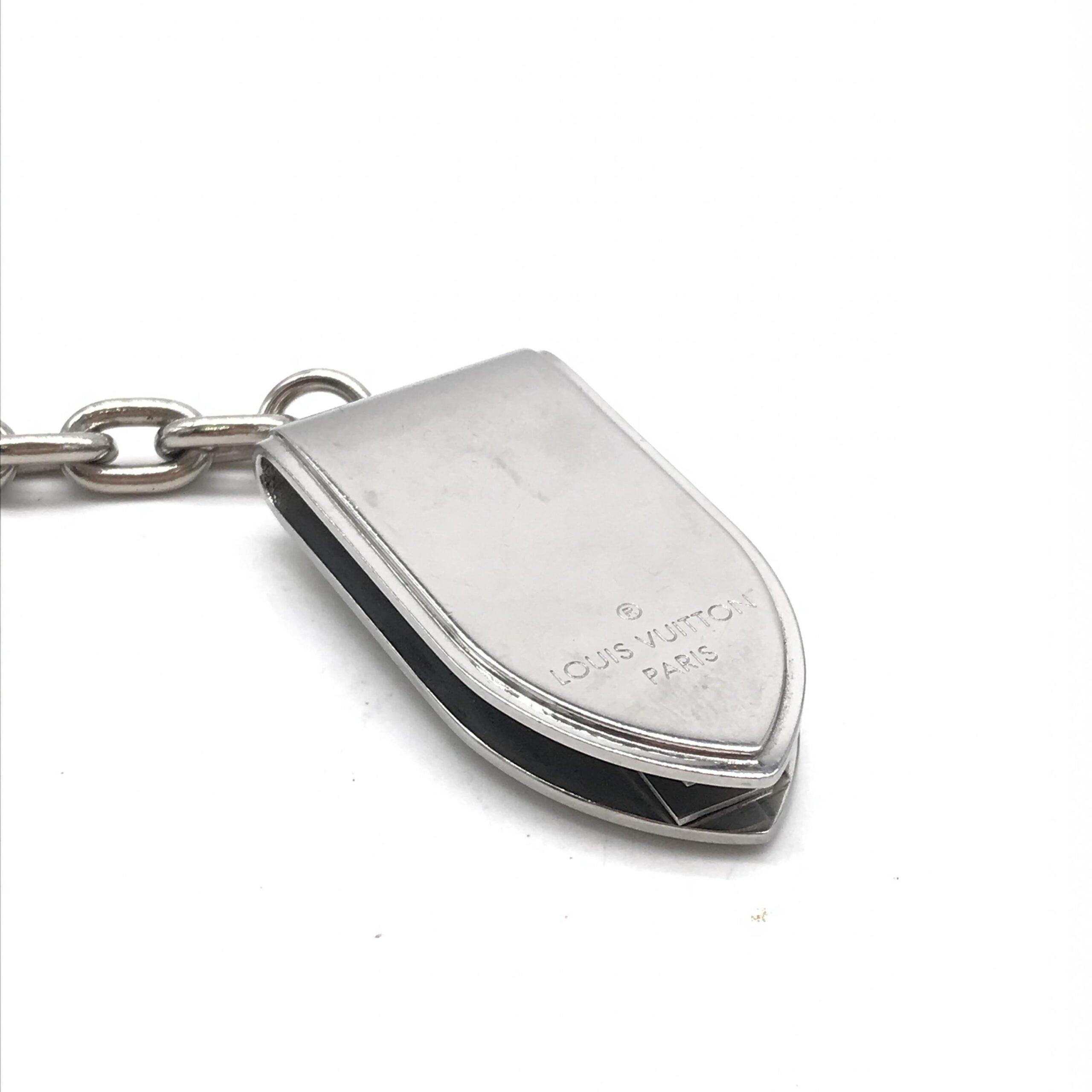 Louis Vuitton Silver Money Clip With Women's Chain (Pre-Owned)