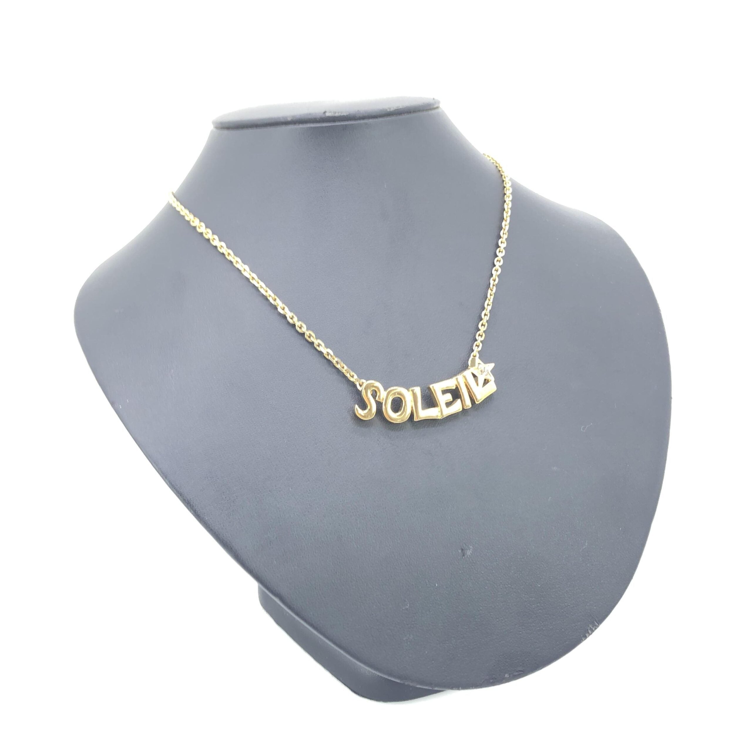 Saint Laurent Soleil Designer Statement Women's Necklace (Pre-Owned)