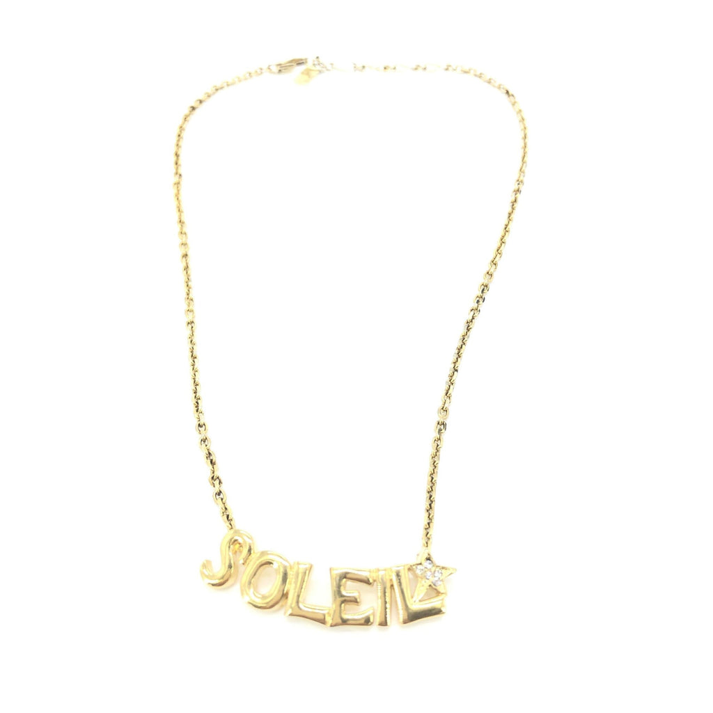 Saint Laurent Soleil Designer Statement Women's Necklace (Pre-Owned)
