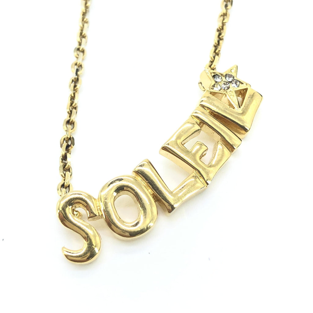 Saint Laurent Soleil Designer Statement Women's Necklace (Pre-Owned)