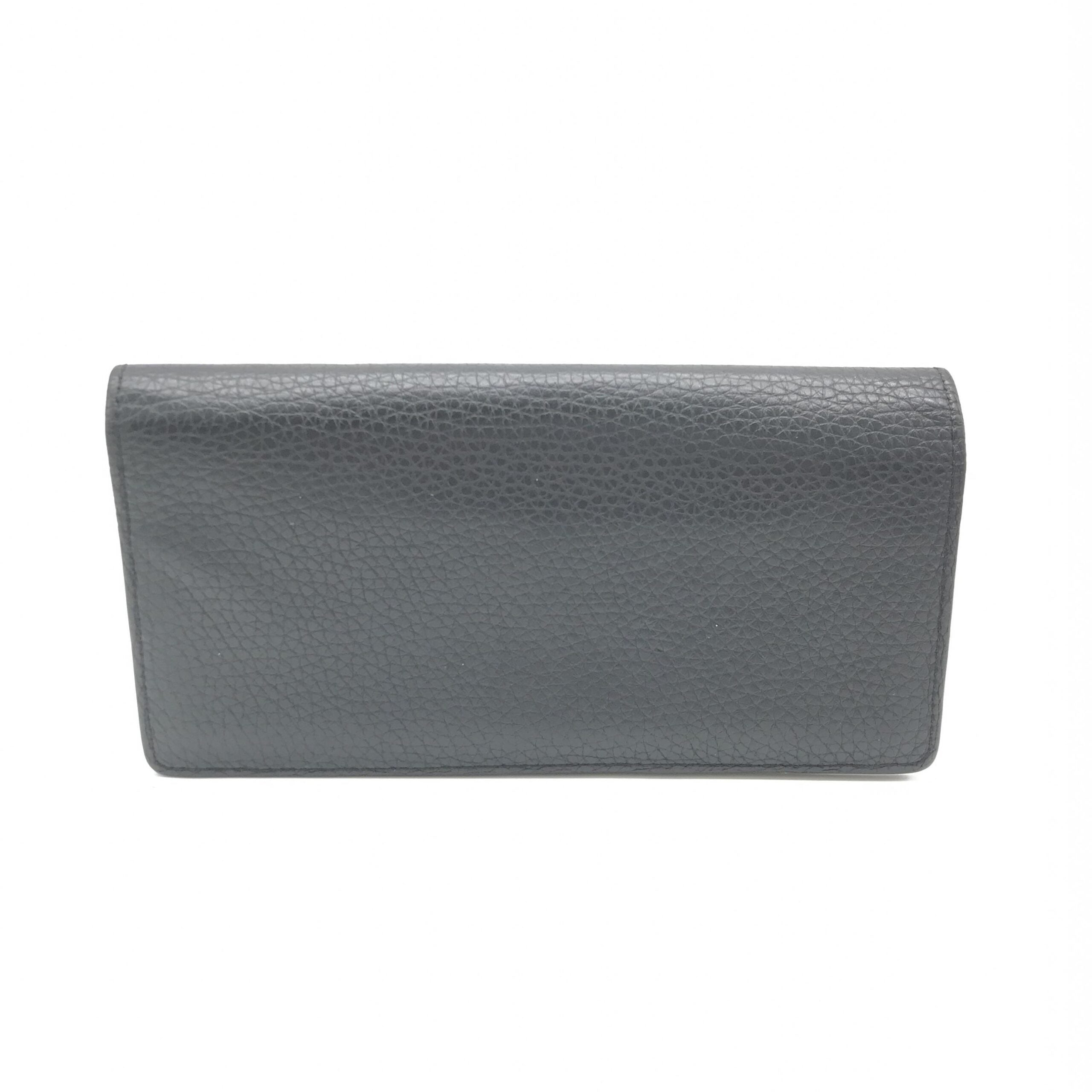 Louis Vuitton Taurillon Leather Portefeuille Brazza Long Women's Wallet (Pre-Owned)