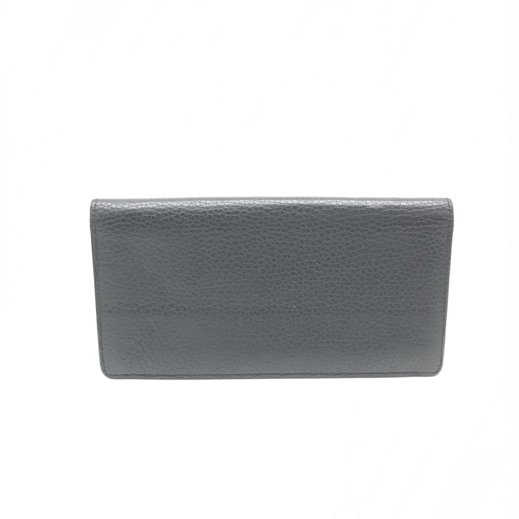 Louis Vuitton Taurillon Leather Portefeuille Brazza Long Women's Wallet (Pre-Owned)