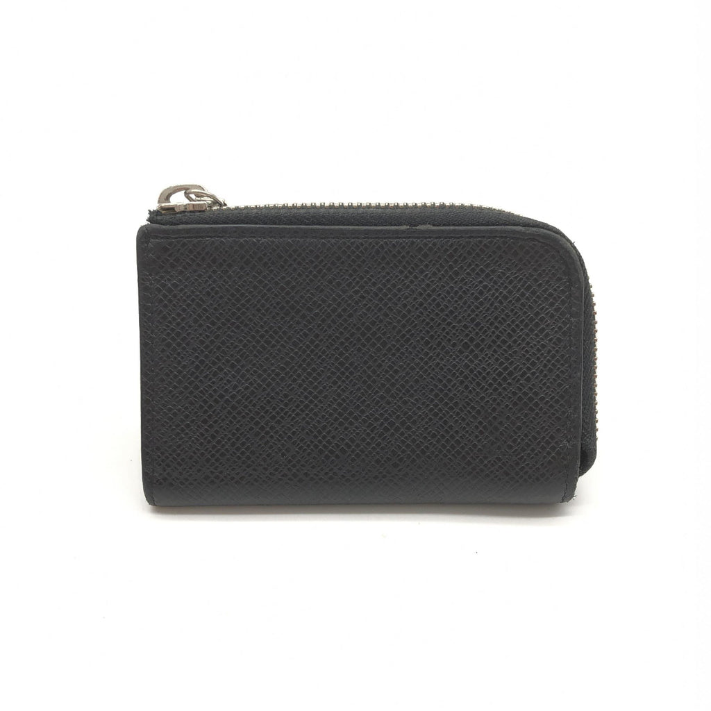 Louis Vuitton Taiga Zippy Coin Purse In Women's Black (Pre-Owned)