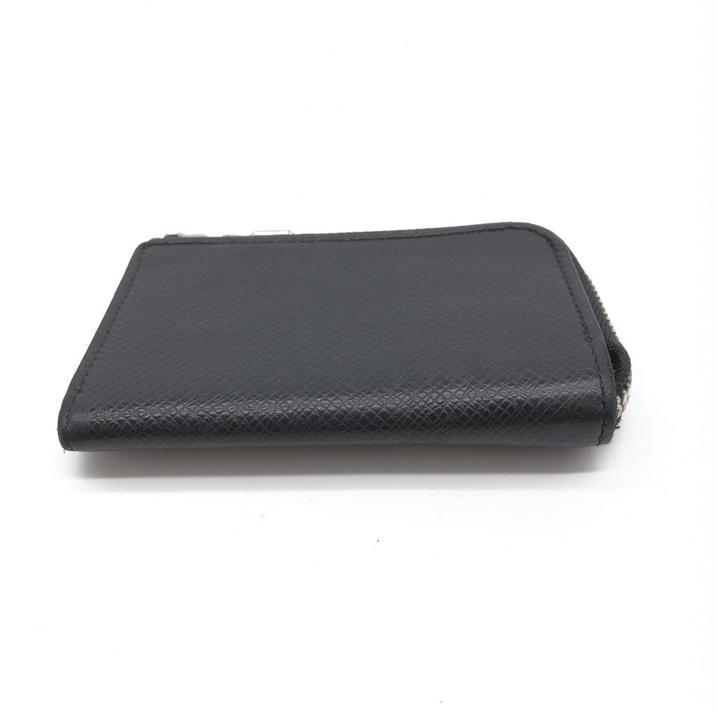 Louis Vuitton Taiga Zippy Coin Purse In Women's Black (Pre-Owned)