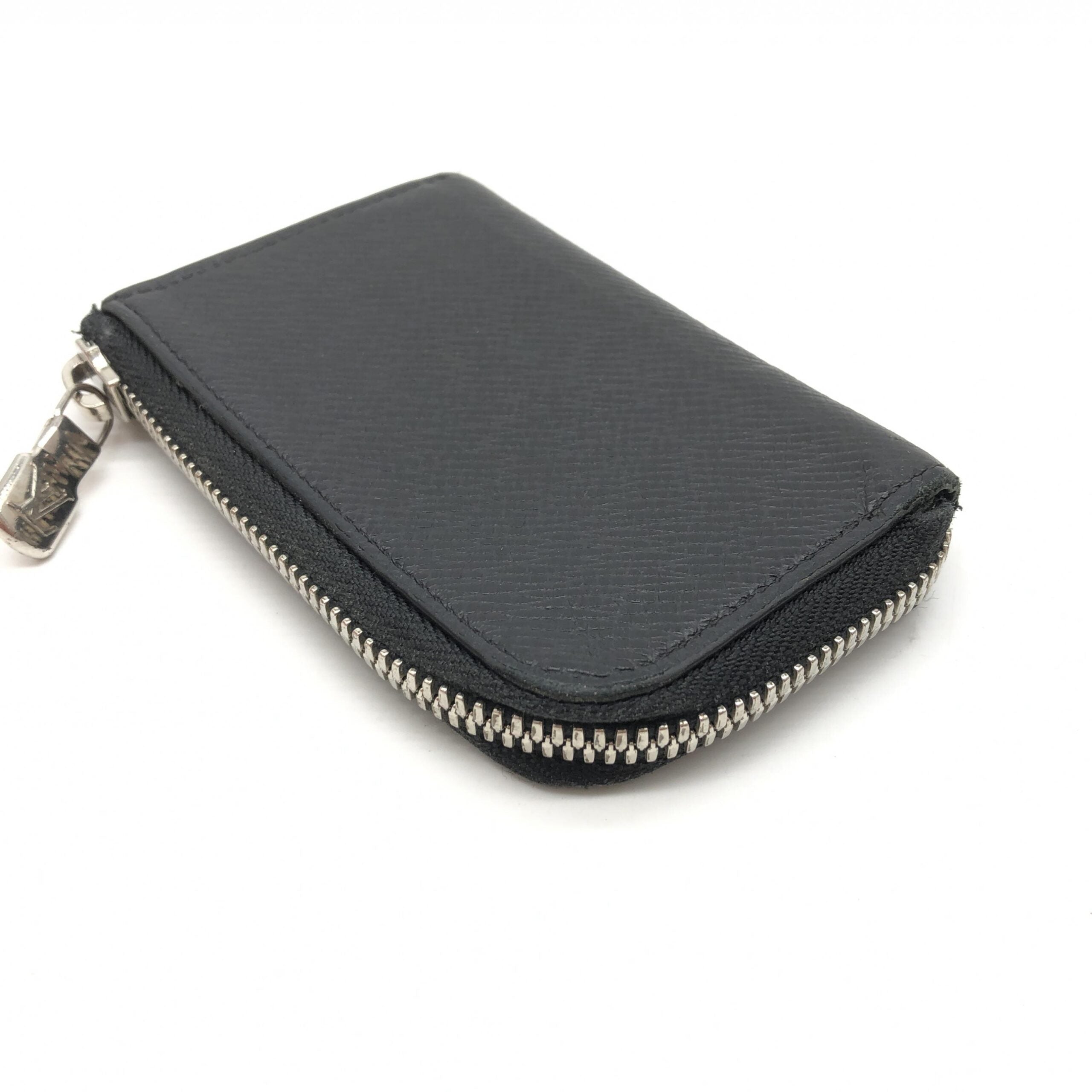 Louis Vuitton Taiga Zippy Coin Purse In Women's Black (Pre-Owned)