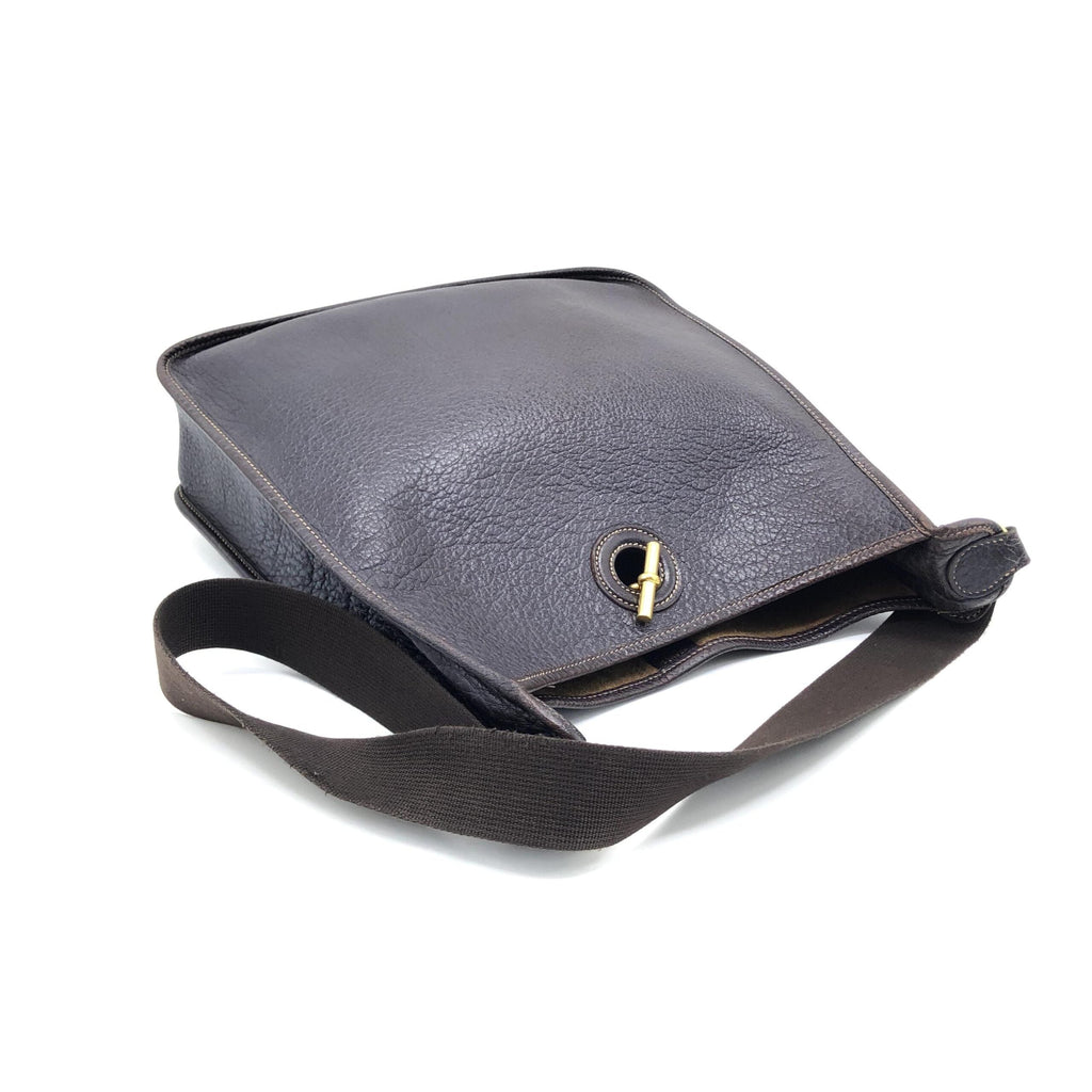 Hermès Togo Leather Black Shoulder Women's Bag (Pre-Owned)
