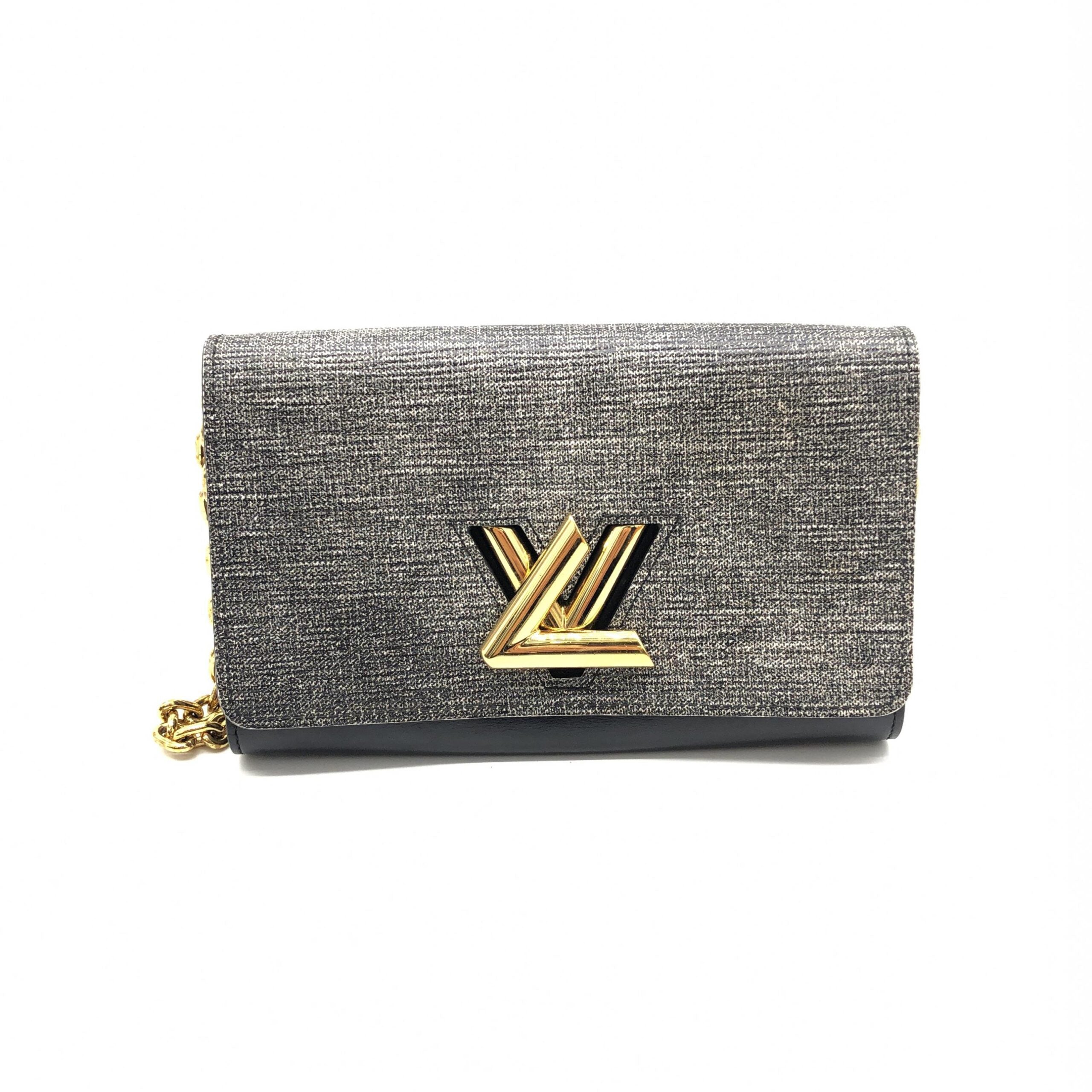 Louis Vuitton Twist PM Grey Epi Leather With GHW And Box, Women's Dustcover (Pre-Owned)