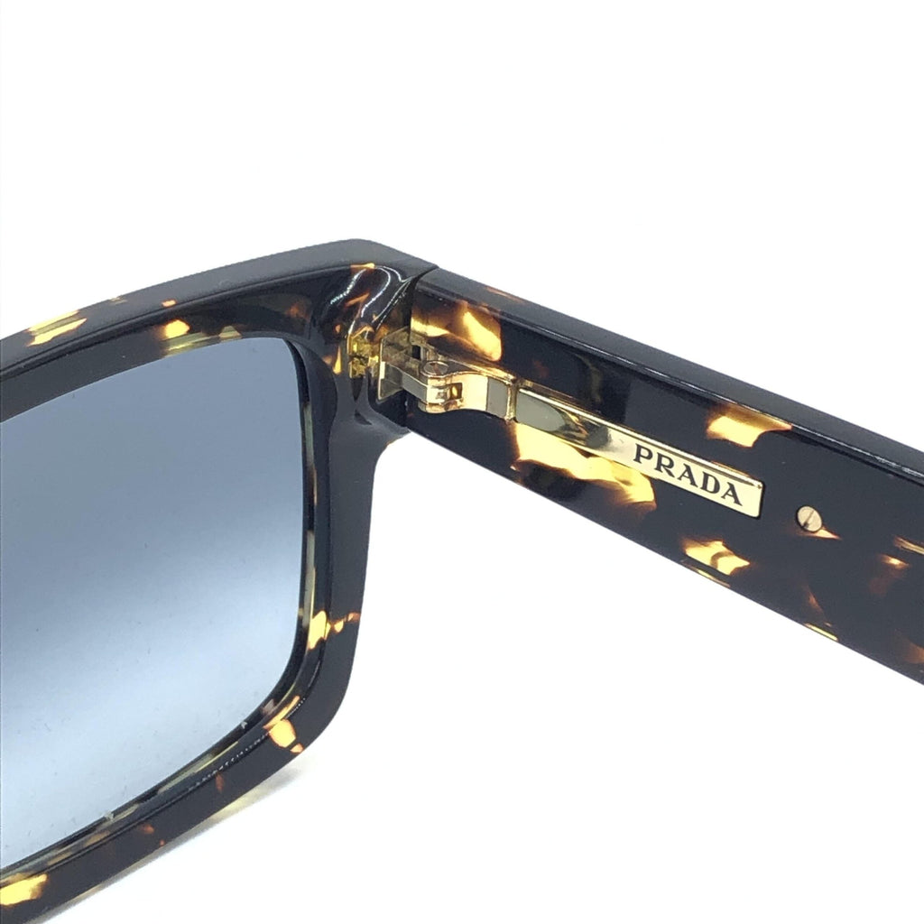 Prada Tortoise Square Sunglasses With Women's Case (Pre-Owned)