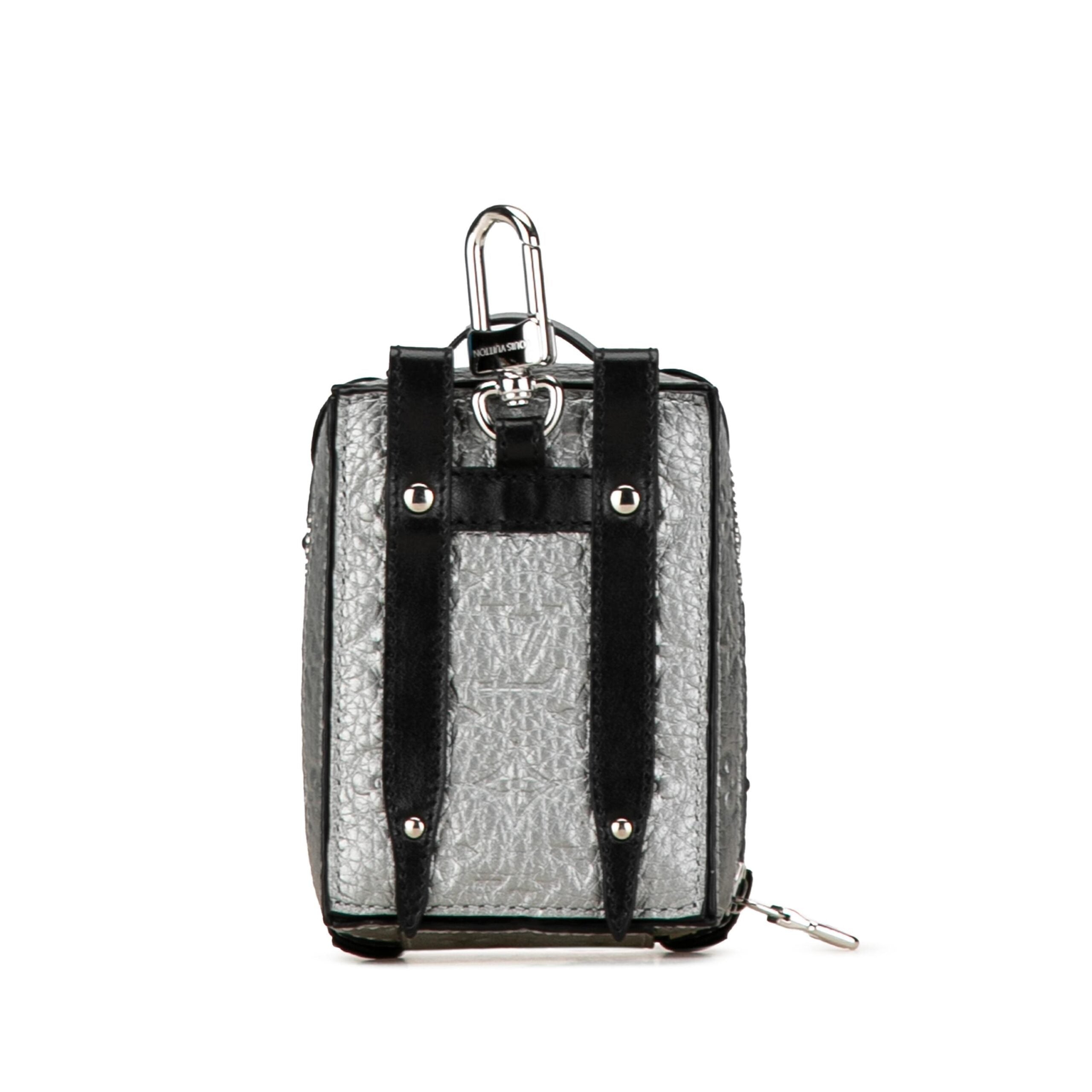 Louis Vuitton Trunk Motif Key Charm Leather With Women's Box (Pre-Owned)