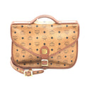 MCM Vesutos Leather Messenger Women's Bag (Pre-Owned)