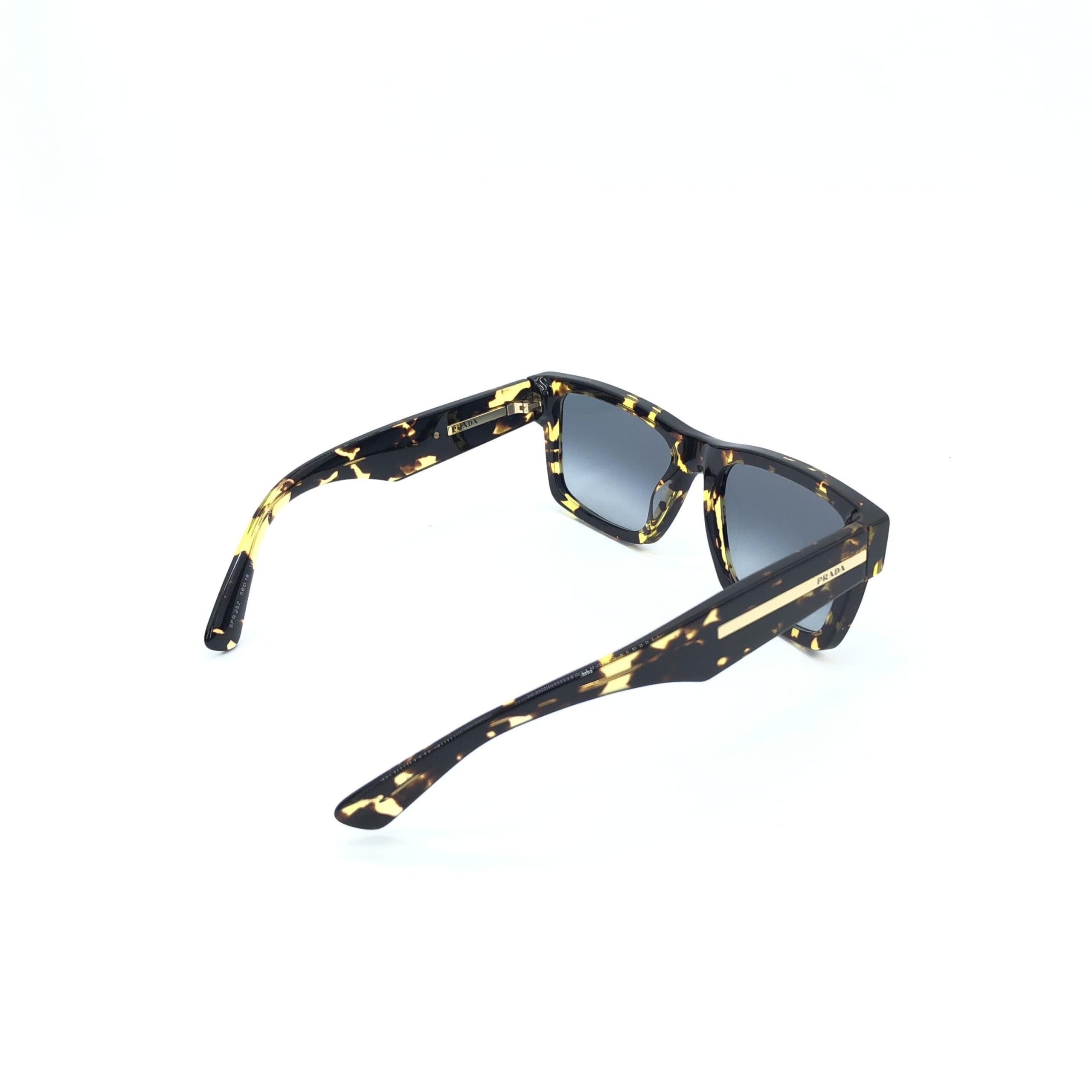 Prada Tortoise Square Sunglasses With Women's Case (Pre-Owned)