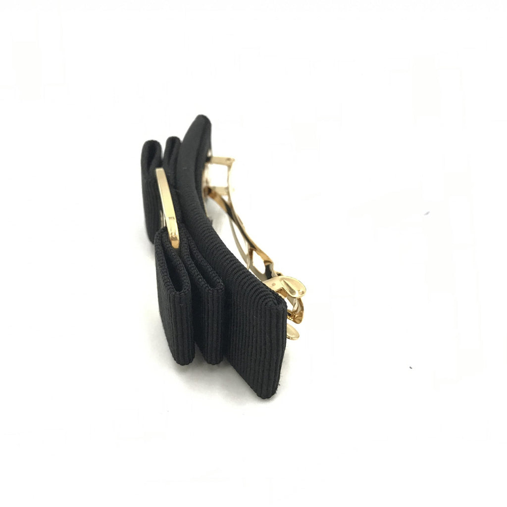 Salvatore Ferragamo Vara Hair Clip In Women's Black (Pre-Owned)