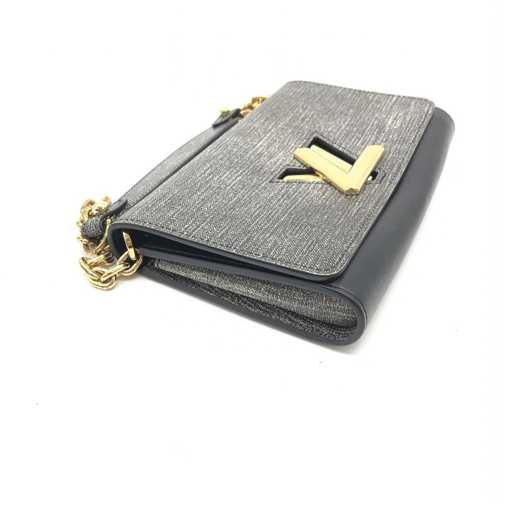 Louis Vuitton Twist PM Grey Epi Leather With GHW And Box, Women's Dustcover (Pre-Owned)