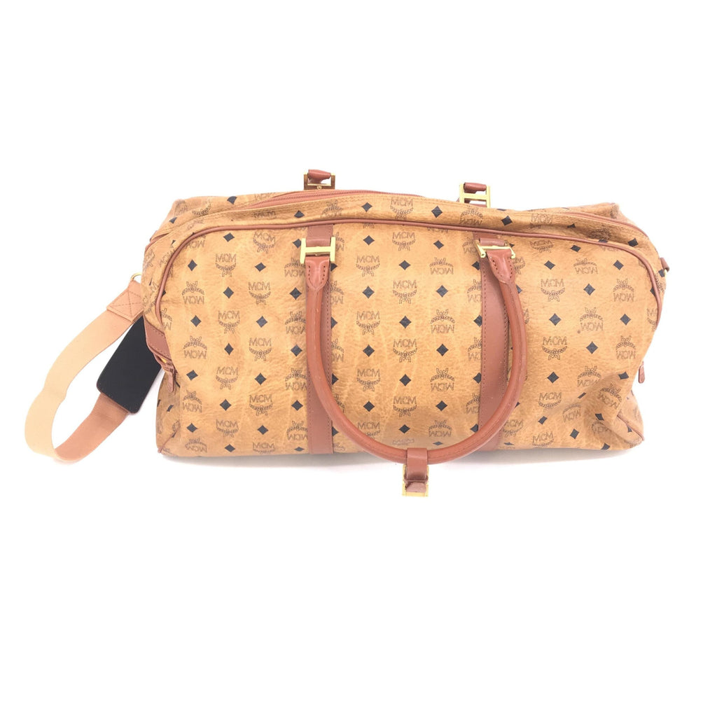 MCM Vintage Monogram Travel Duffle Women's Bag (Pre-Owned)