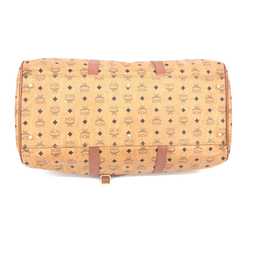 MCM Vintage Monogram Travel Duffle Women's Bag (Pre-Owned)