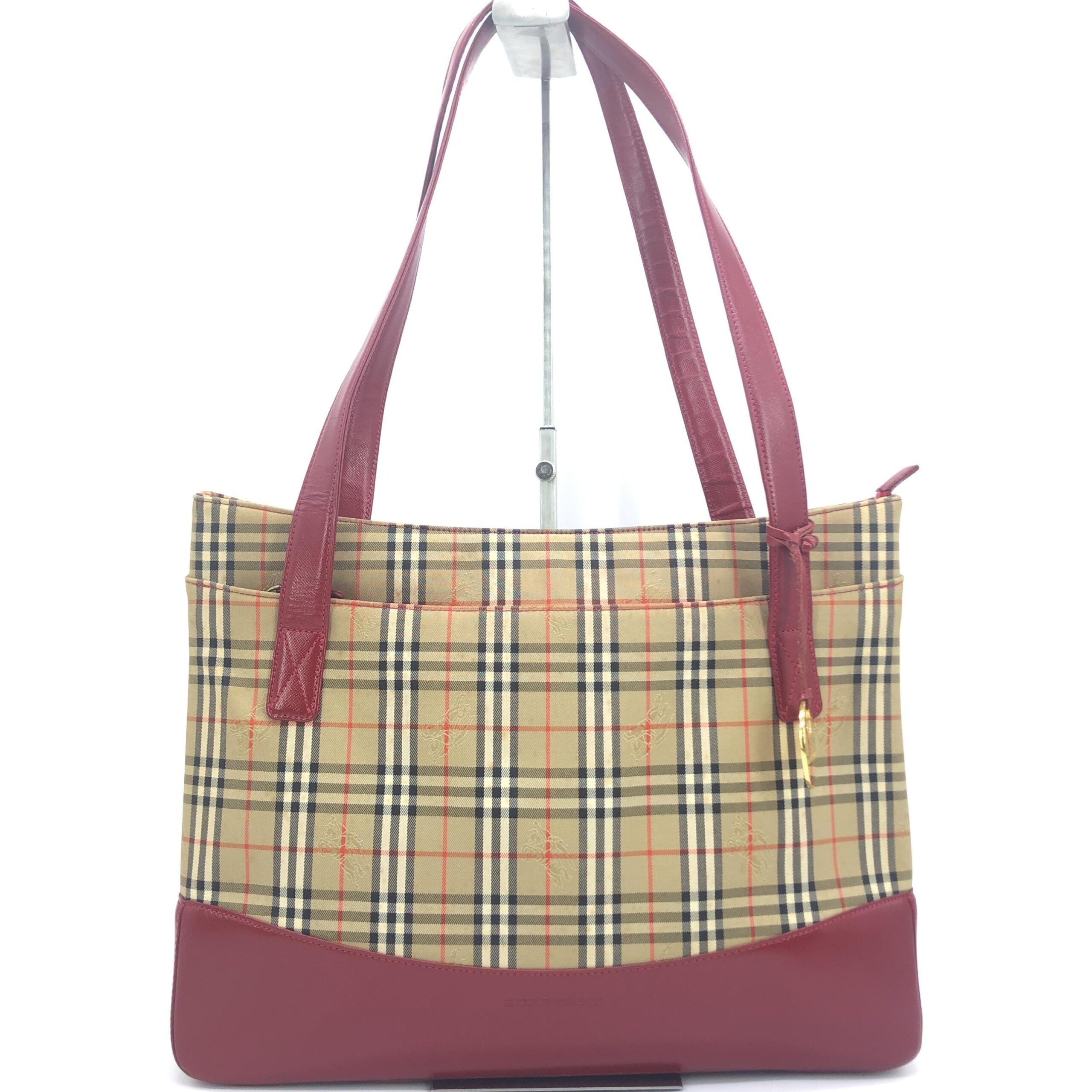 Burberry Burberry Nova Check Tote Women's Bag (Pre-Owned)