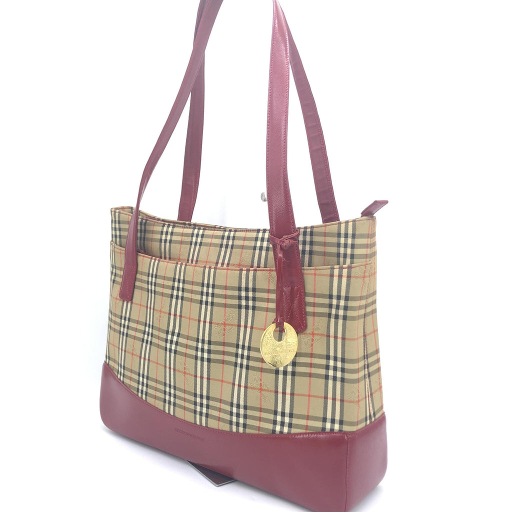 Burberry Burberry Nova Check Tote Women's Bag (Pre-Owned)