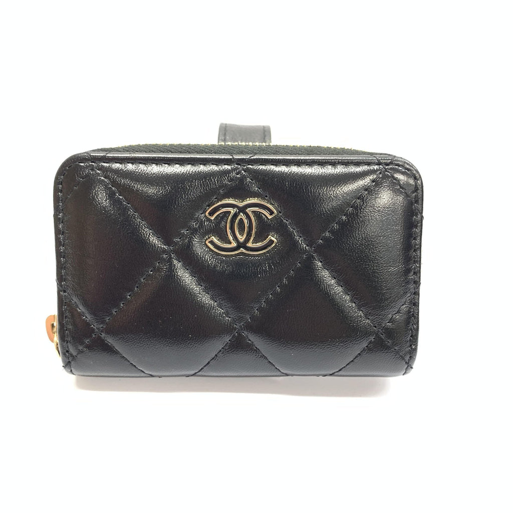 Chanel CC Matelasse Alexandra Wallet, Women's Lambskin (Pre-Owned)