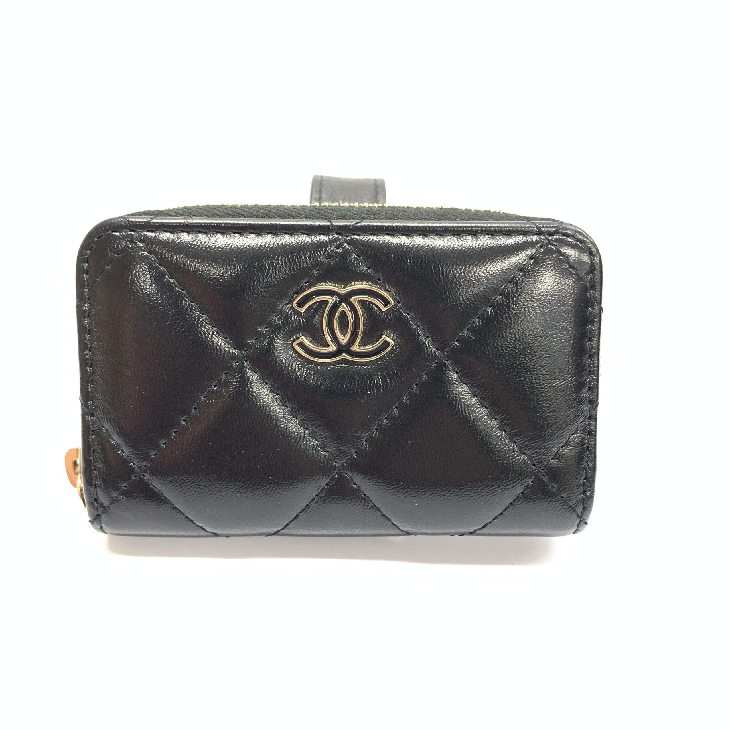 Chanel CC Matelasse Alexandra Wallet, Women's Lambskin (Pre-Owned)