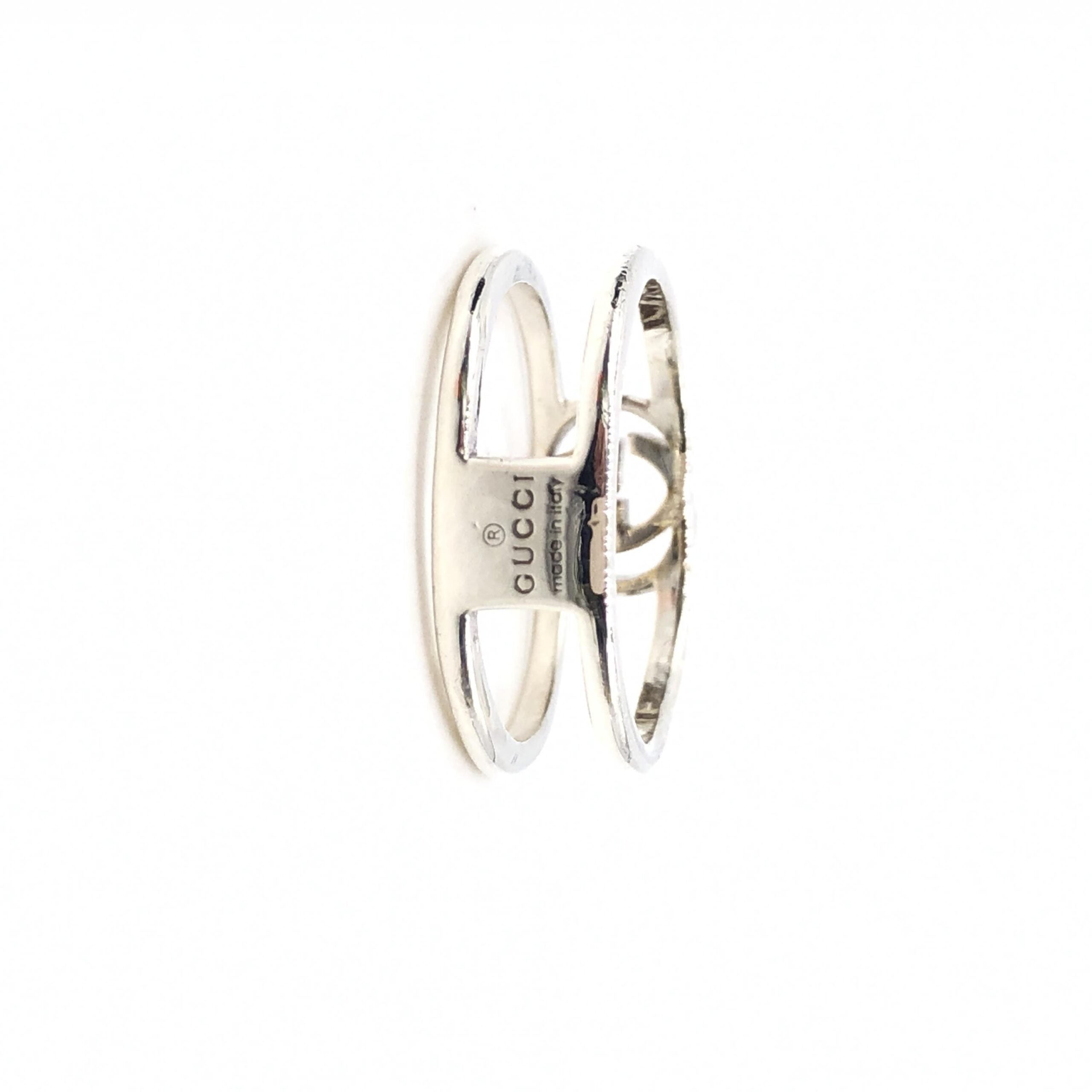 Gucci Gucci GG Soho 925 Silver Women's Ring (Pre-Owned)
