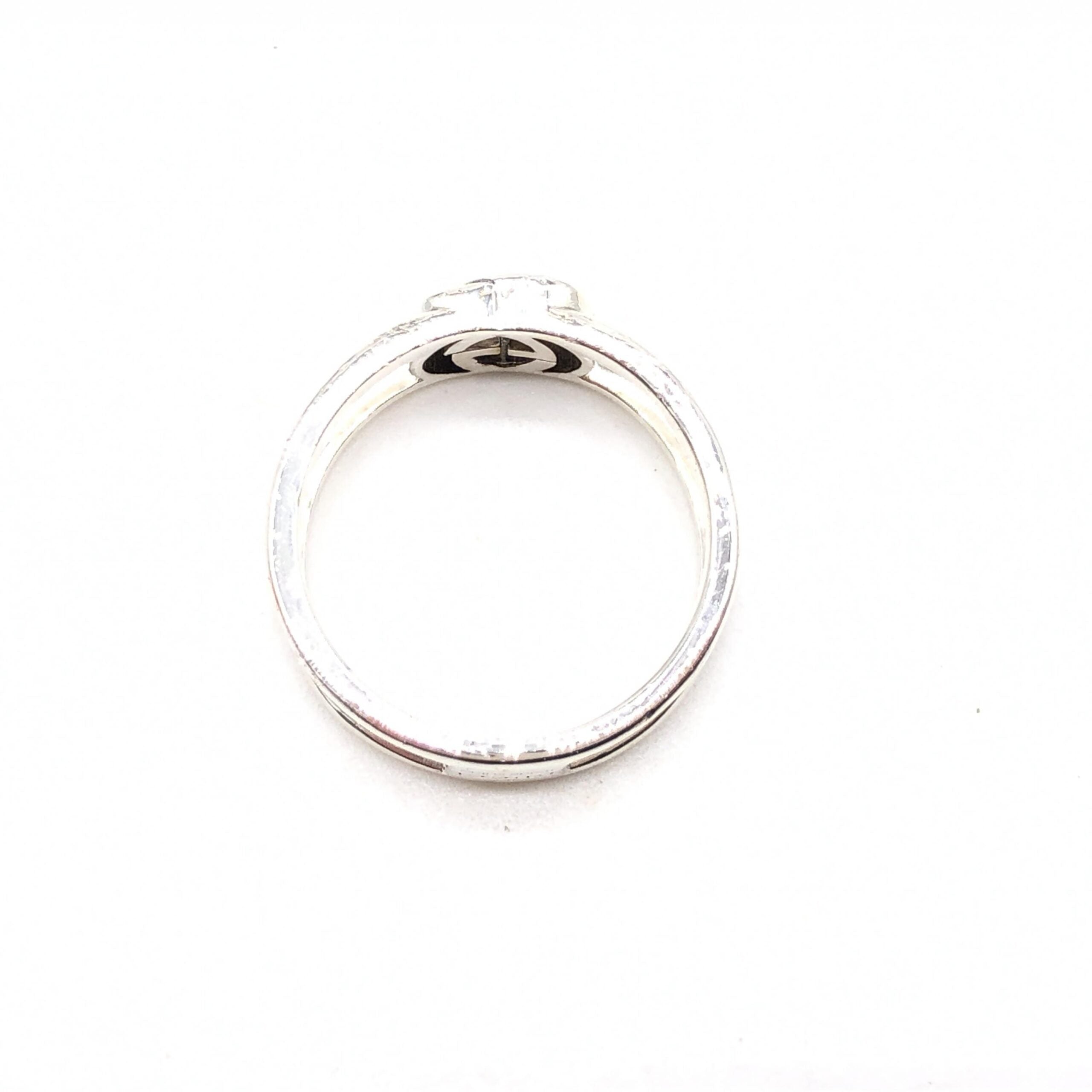 Gucci Gucci GG Soho 925 Silver Women's Ring (Pre-Owned)