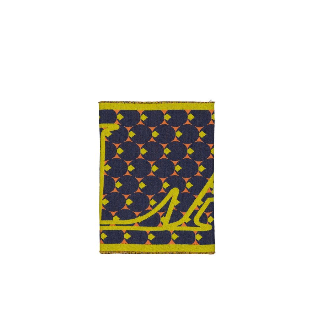 Lanvin Blue Silk Women's Scarf