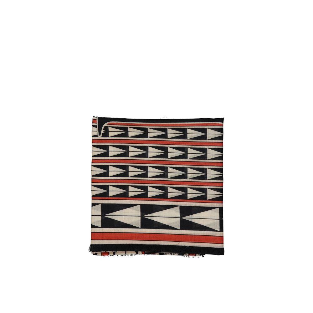 Lanvin Black Wool Women's Scarf