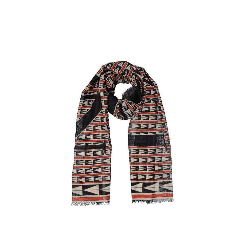 Lanvin Black Wool Women's Scarf