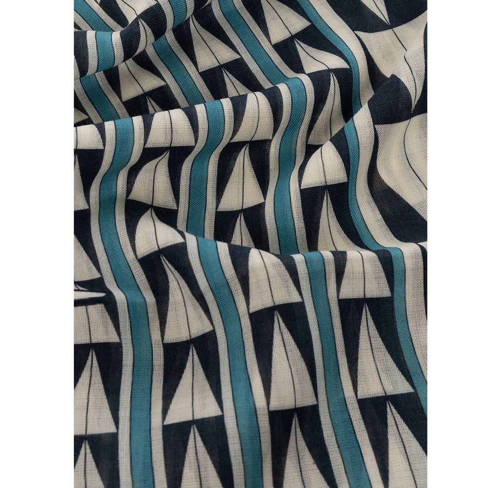 Lanvin Blue Wool Women's Scarf