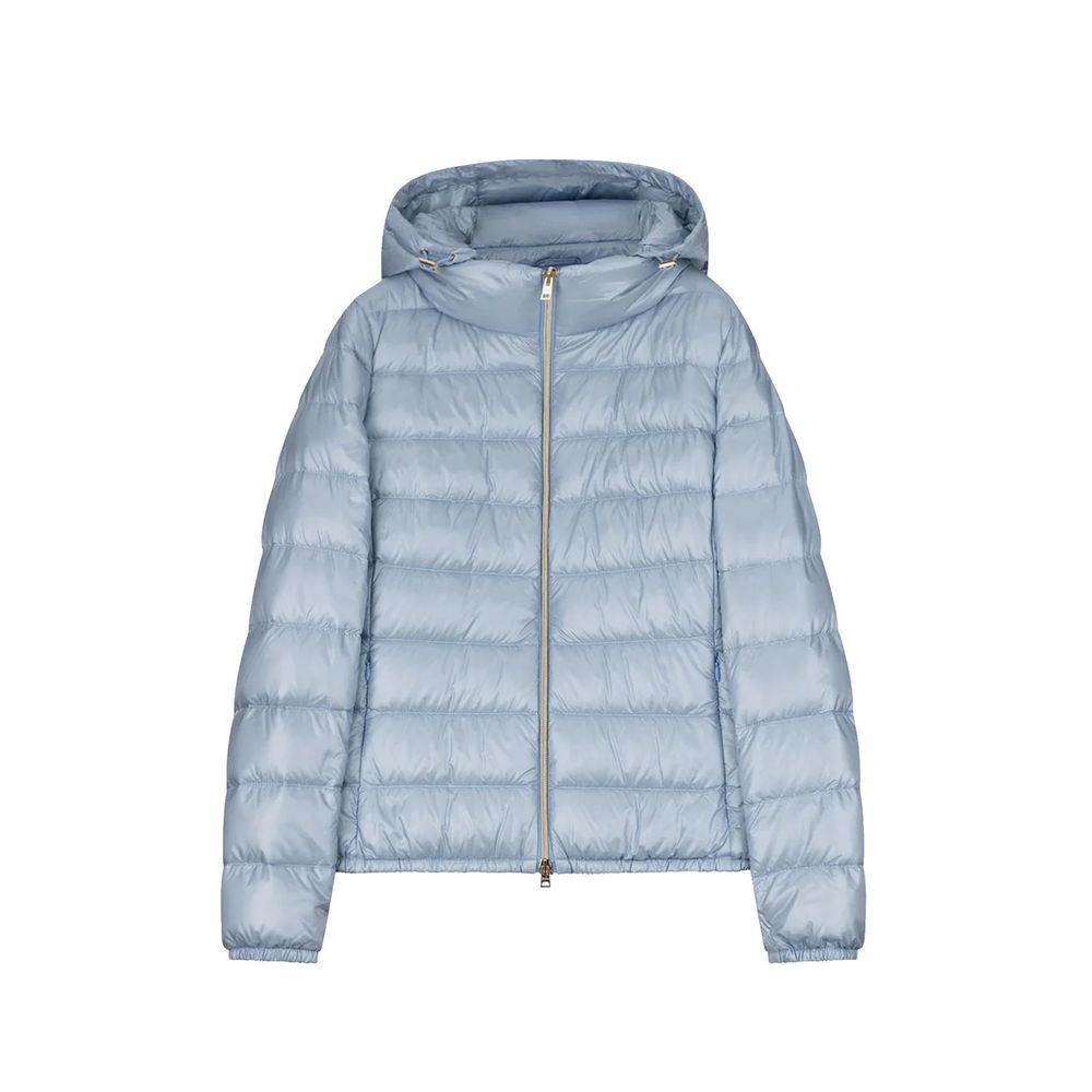 Herno Blue Polyamide Full-Length Women's Jacket