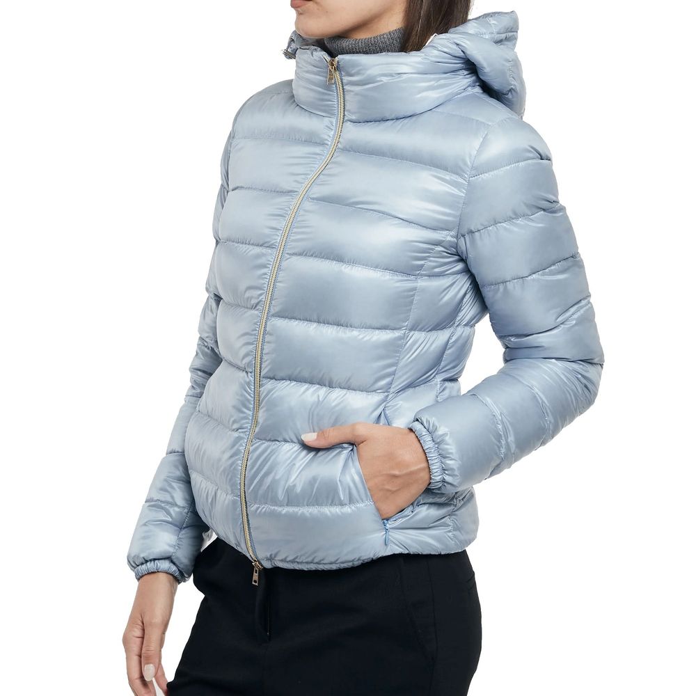 Herno Blue Polyamide Full-Length Women's Jacket