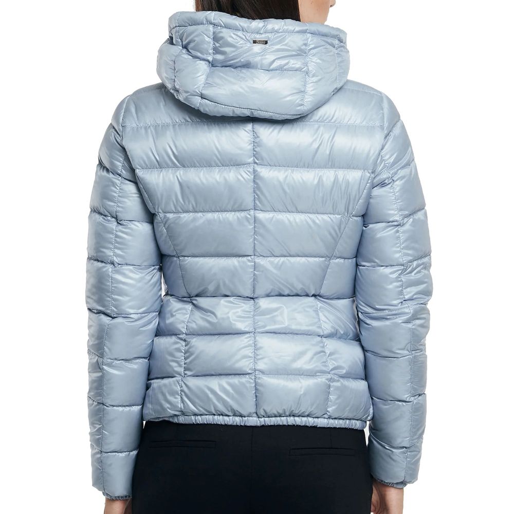 Herno Blue Polyamide Full-Length Women's Jacket