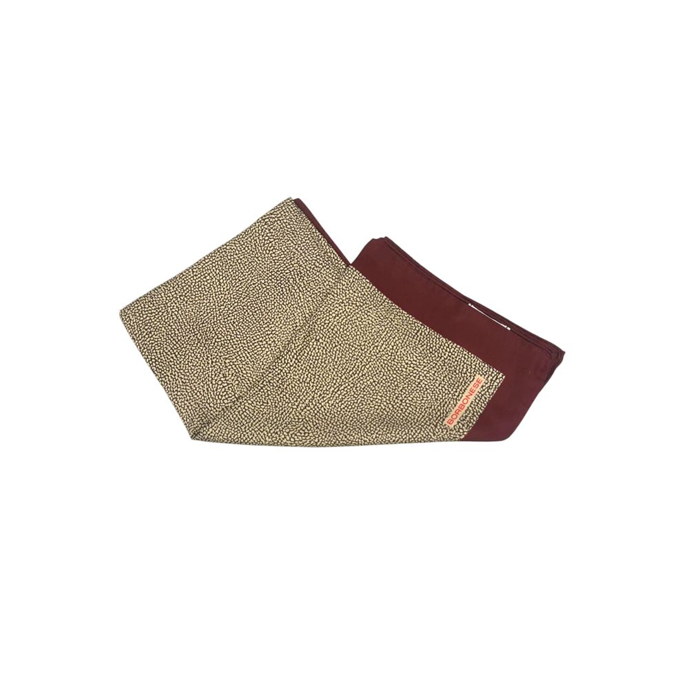 Borbonese Red Silk Women Women's Scarf