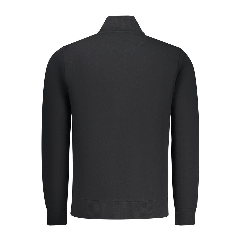 North Sails Black Cotton Men Men's Sweatshirt