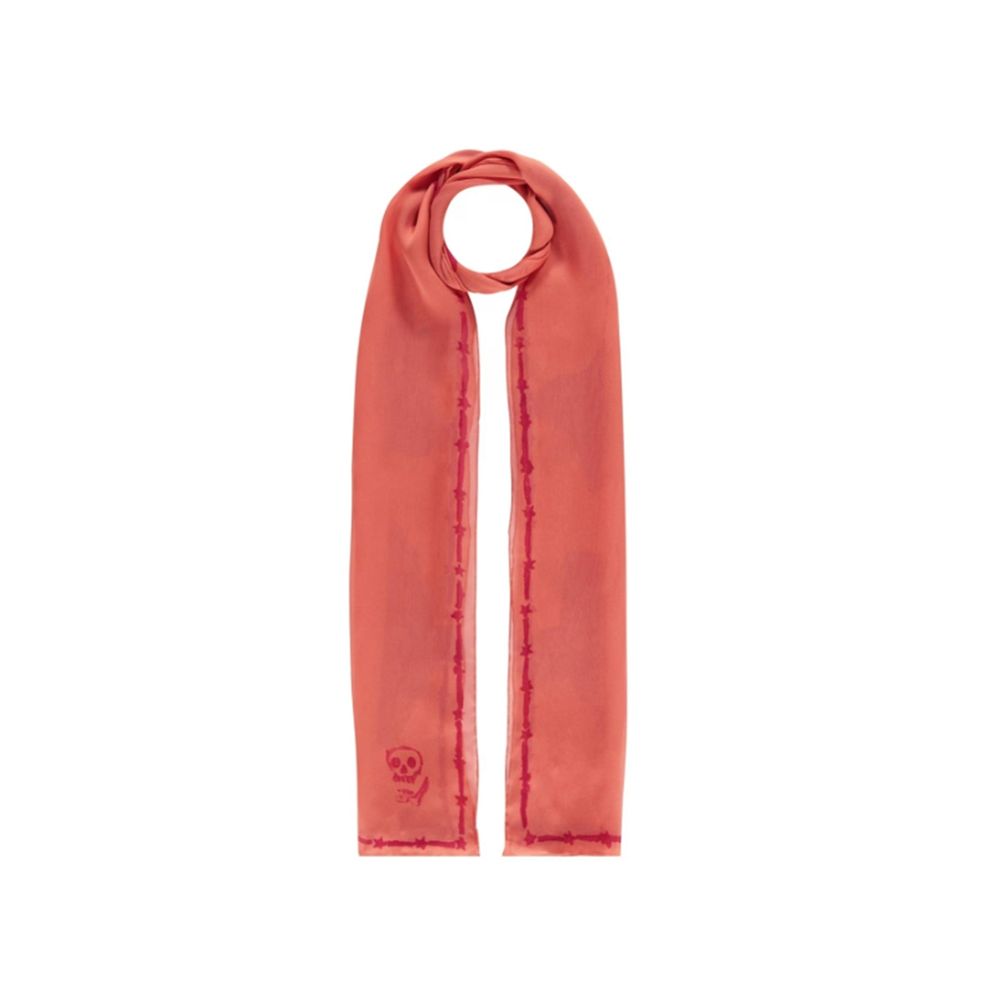 Givenchy Orange Silk Men's Scarf