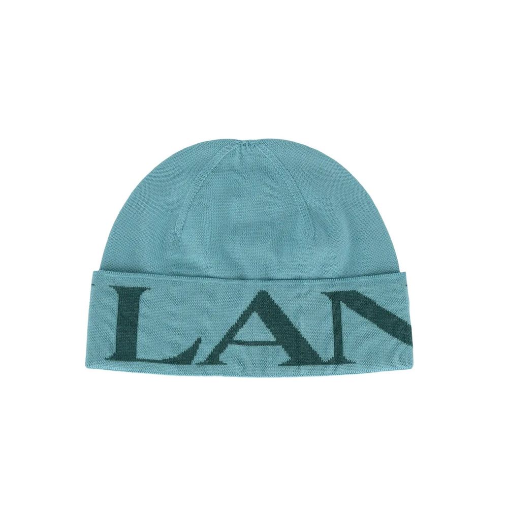 Lanvin Bicolor Virgin Wool Women's Beanie