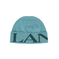 Lanvin Bicolor Virgin Wool Women's Beanie