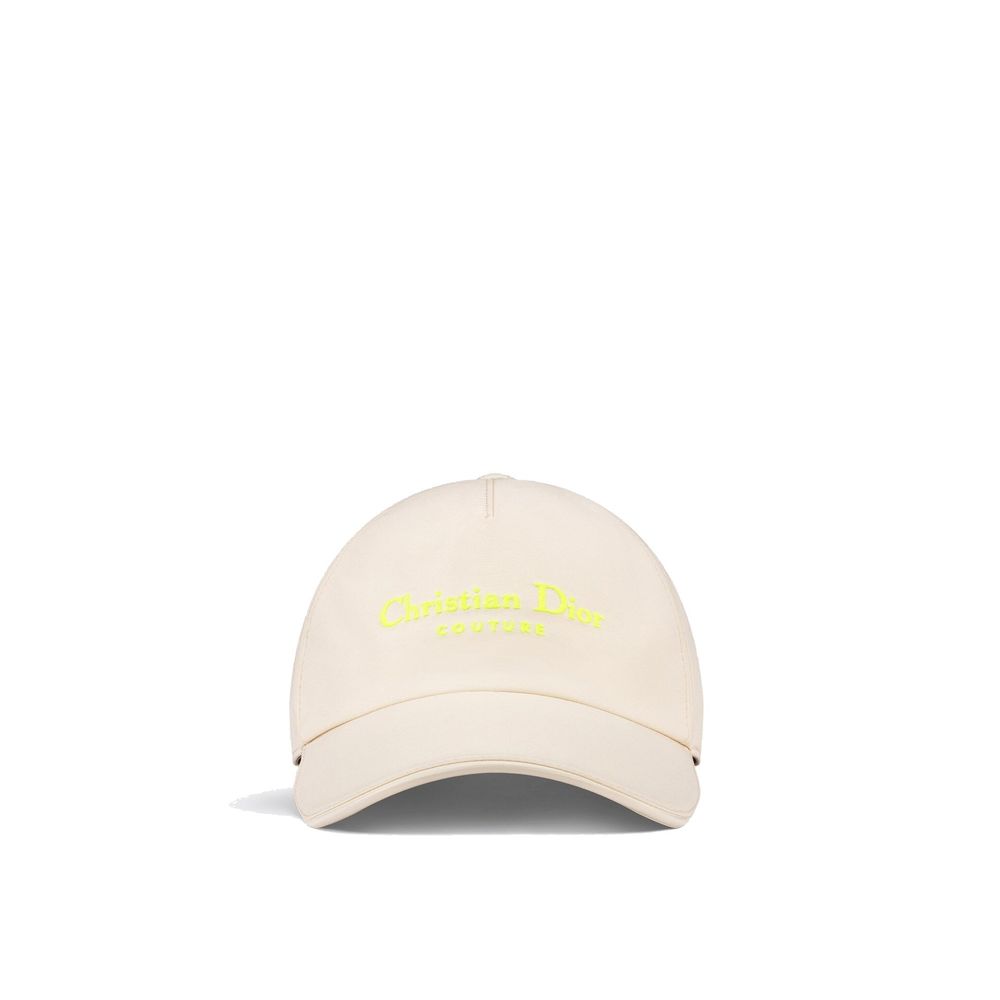 Dior Beige Cotton Cap (Baseball Men's Hat)