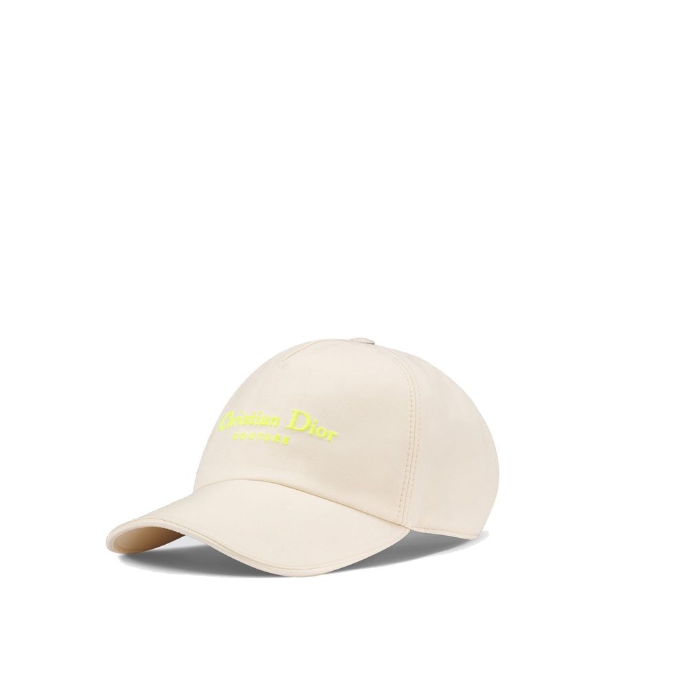 Dior Beige Cotton Cap (Baseball Men's Hat)